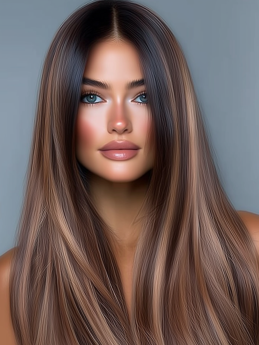Alaya Beauty Clip-In Hairextensions – Espresso Glow (40 cm)