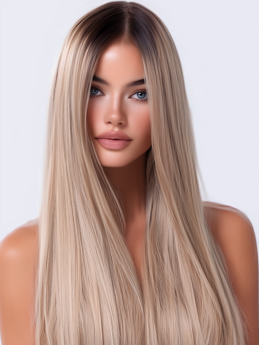 Alaya Beauty Clip-In Hairextensions – Frosted Pearl (40 cm)