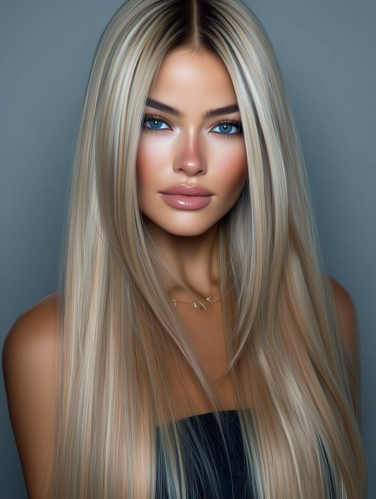 Alaya Beauty Clip-In Hairextensions – Honey Breeze (40 cm)