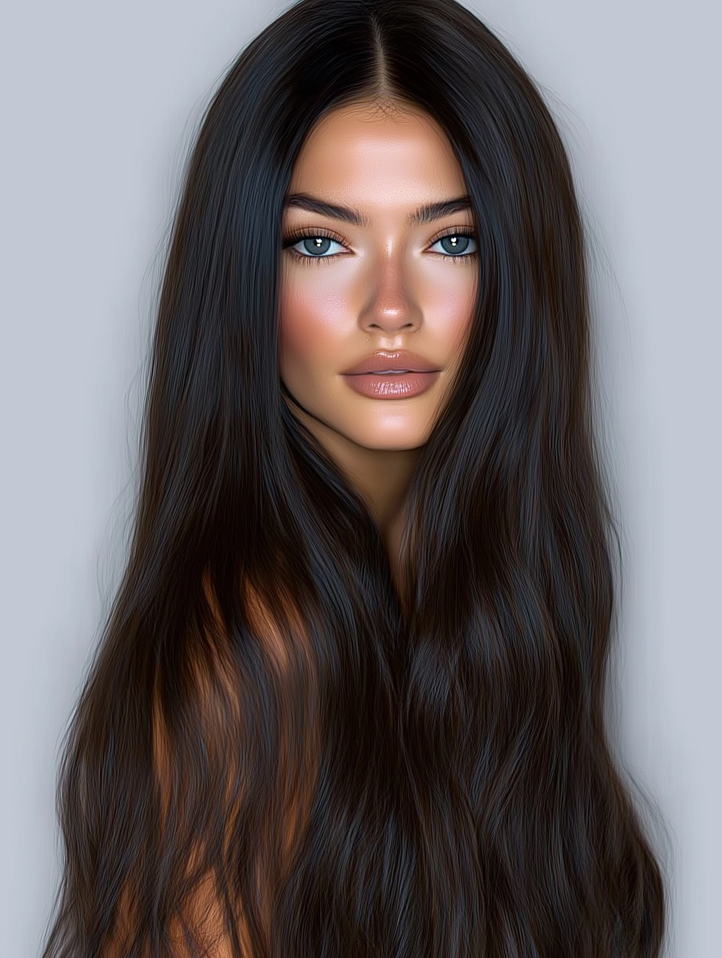 Alaya Beauty Clip-In Hairextensions – Dark Fantasy (40 cm)