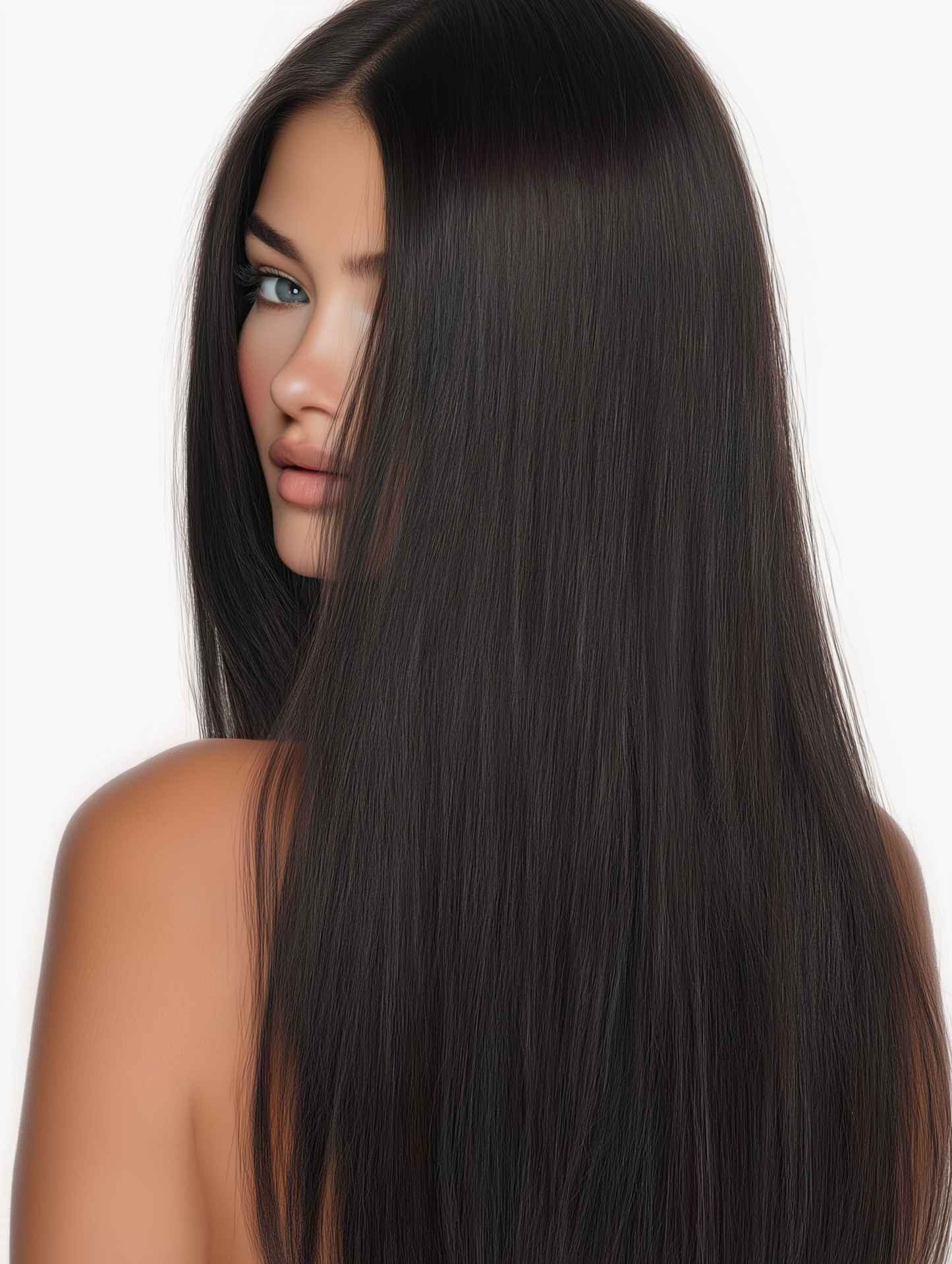 Alaya Beauty Clip-In Hairextensions – Midnight Silk (40 cm)