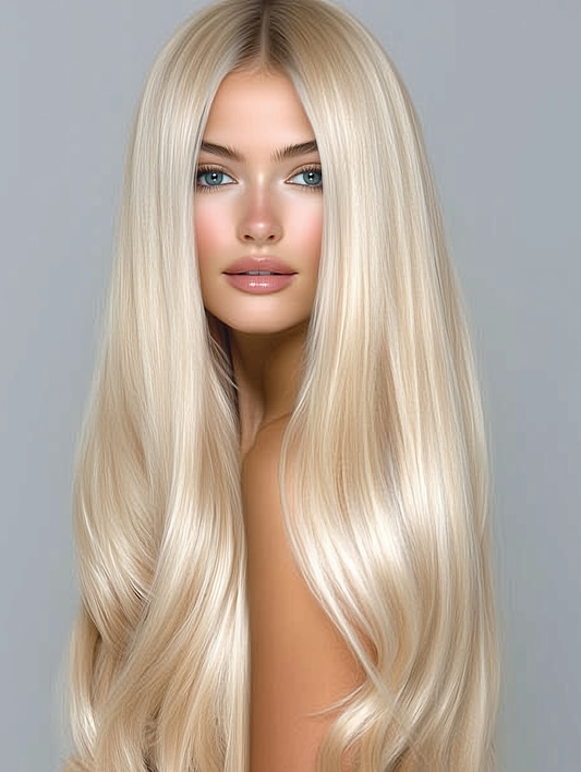 Alaya Beauty Clip-In Hairextensions –  Naked Pearl (40 cm)