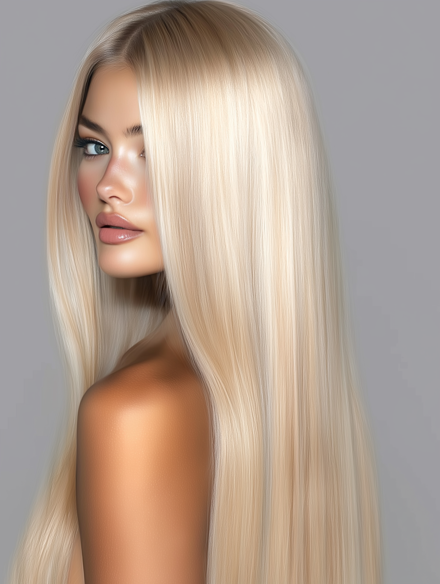 Alaya Beauty Clip-In Hairextensions –  Naked Pearl (40 cm)