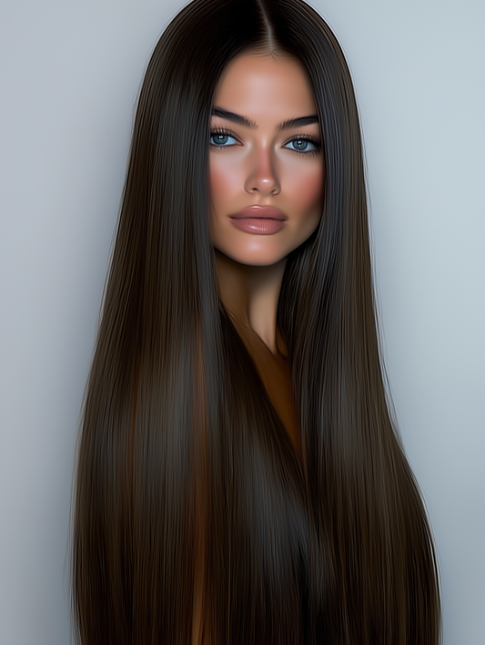 Alaya Beauty Clip-In Hairextensions – Hot Cocoa (40 cm)
