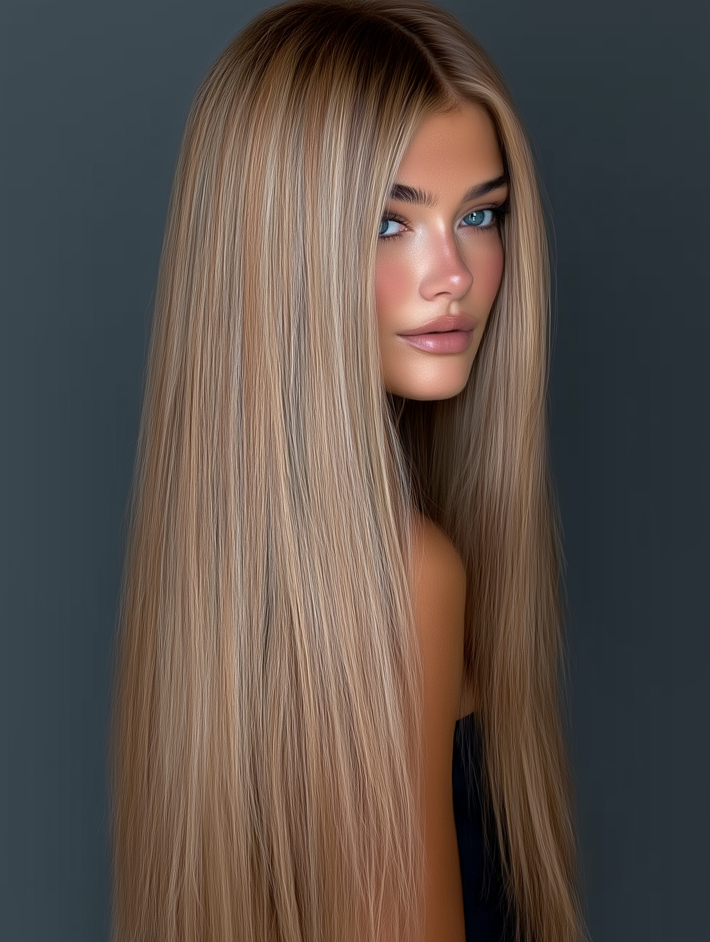 Alaya Beauty Clip-In Hairextensions – Caramel Kiss (40 cm)