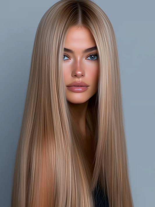 Alaya Beauty Clip-In Hairextensions – Caramel Kiss (40 cm)