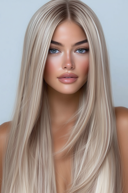 Alaya Beauty Clip-In Hairextensions – Vanilla Glanze (40 cm)