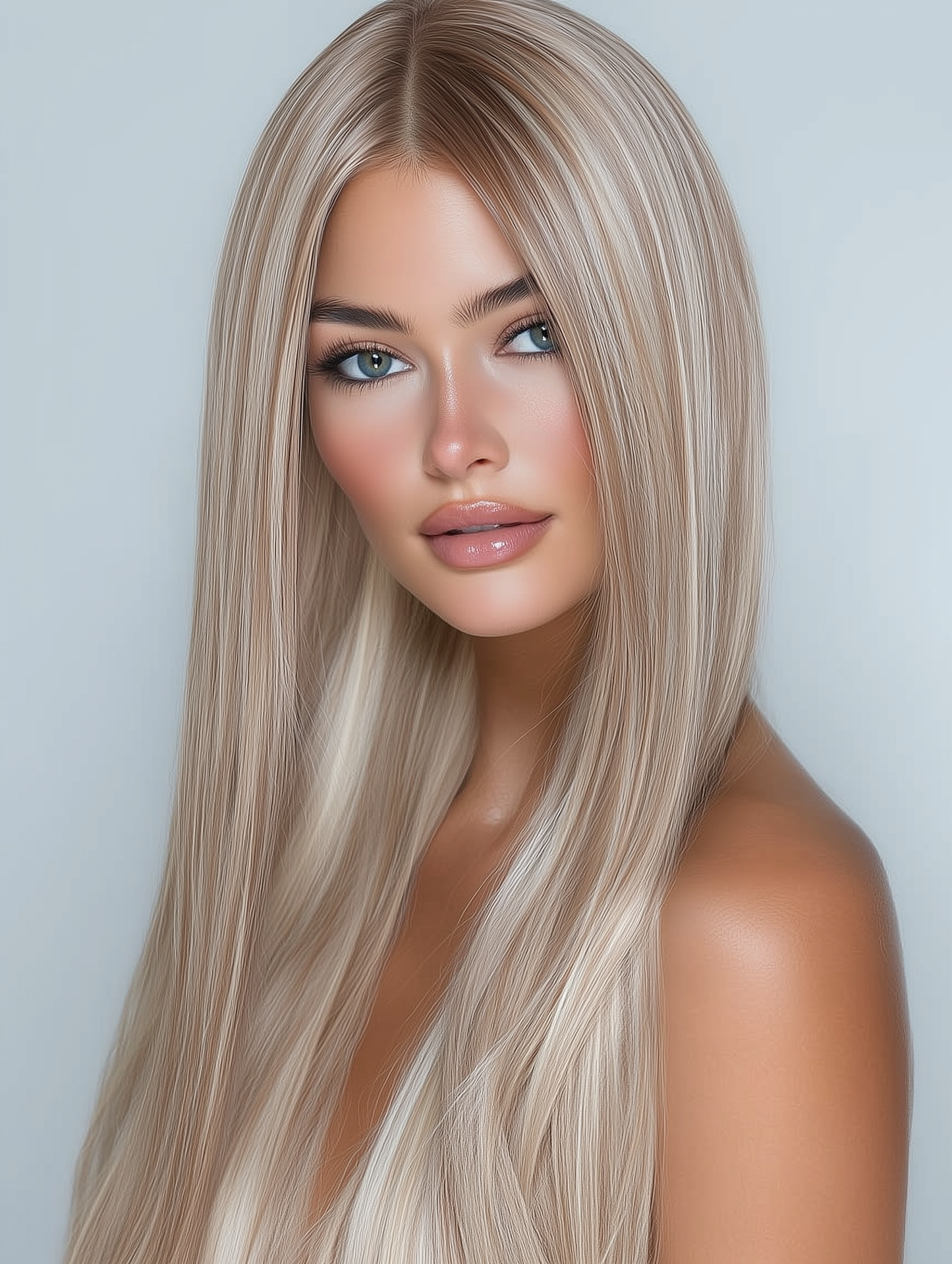 Alaya Beauty Clip-In Hairextensions – Vanilla Glanze (40 cm)