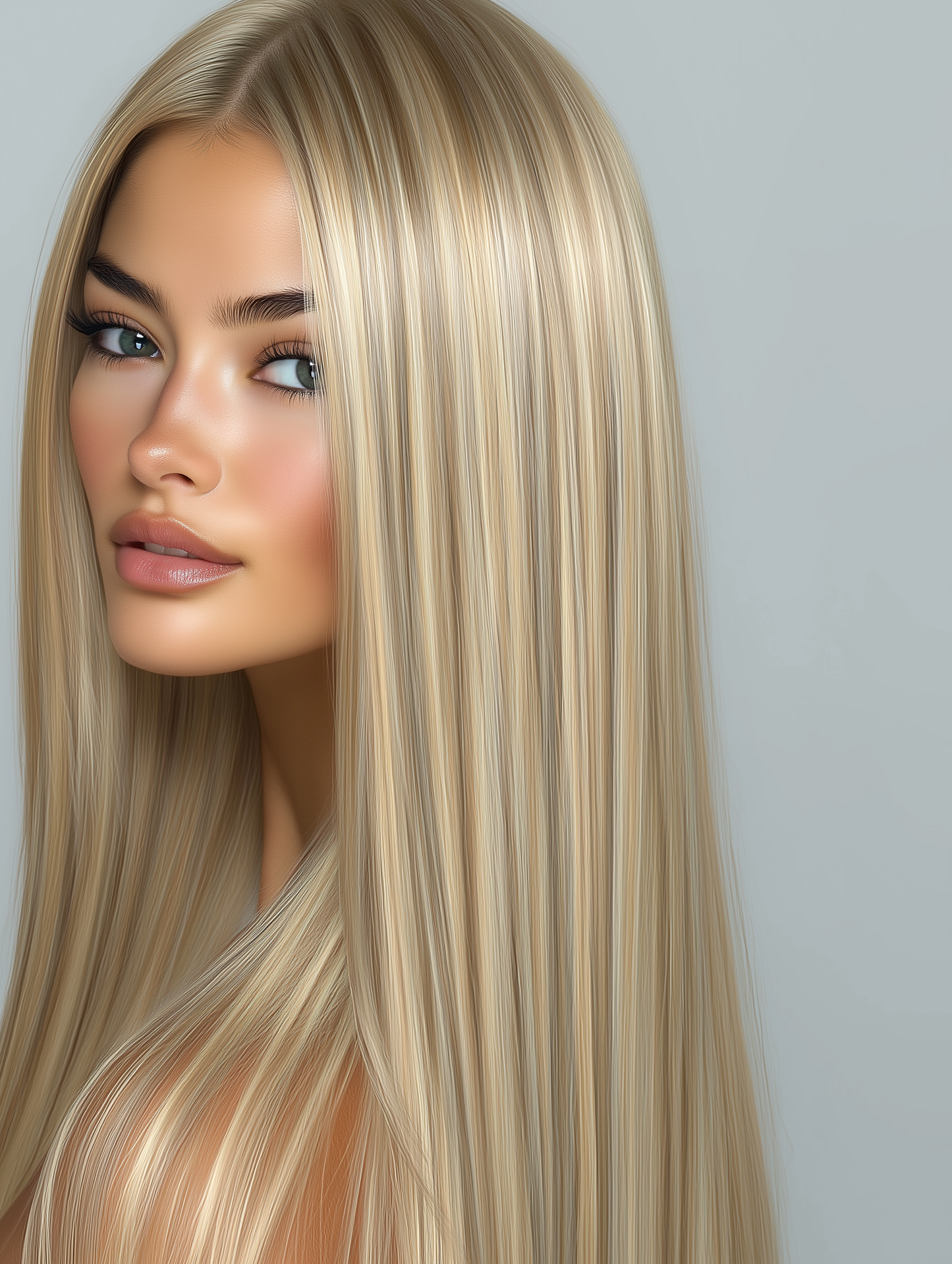 Alaya Beauty Clip-In Hairextensions – Smokey Blonde (40cm)